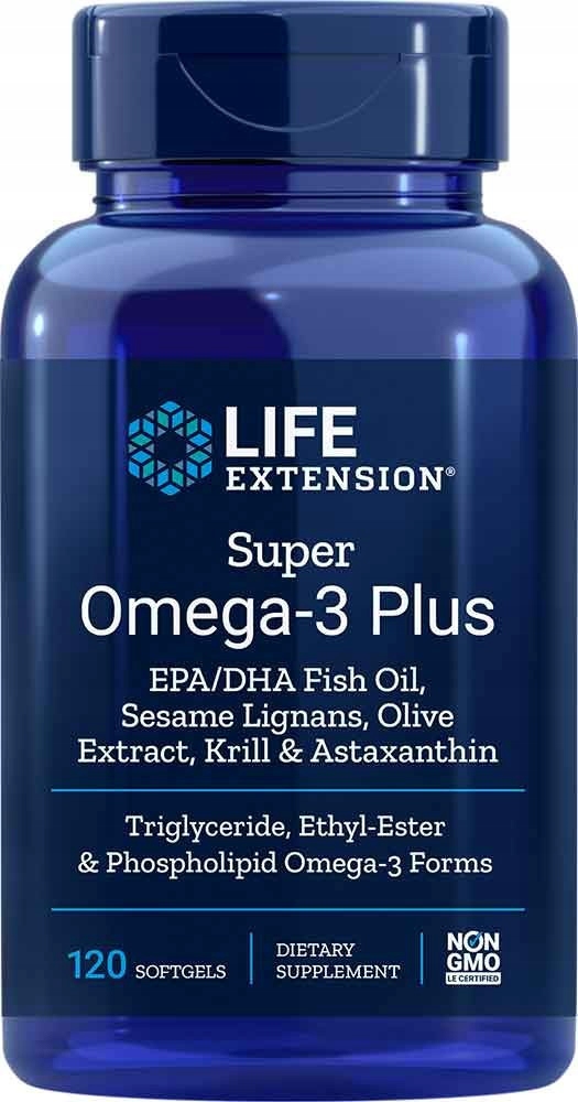 Omega-3 Epa/dha z Lign. Sez. i Wyc. z Oliwki, Olejem z Kryla i Astaks