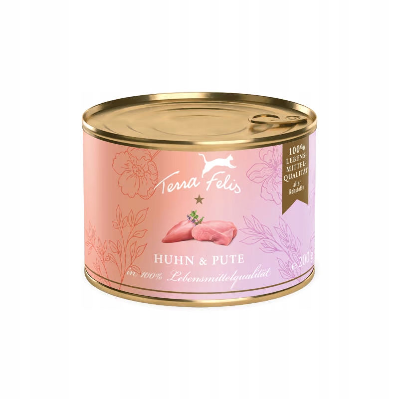 3x Terra Felis Kuře s krůtím masem 200 g