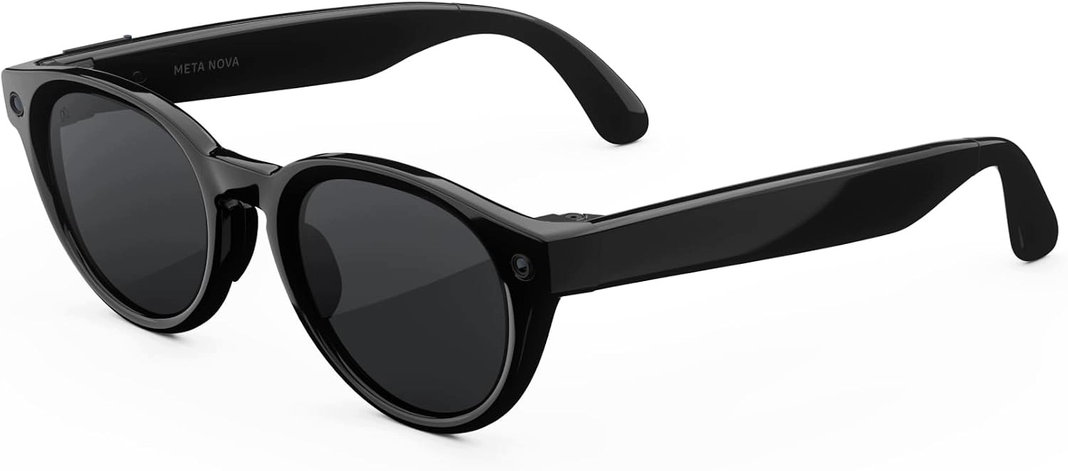 Smart brýle Ai Ar Meta Glasses Nova Classic Black Grey Polarizace normální