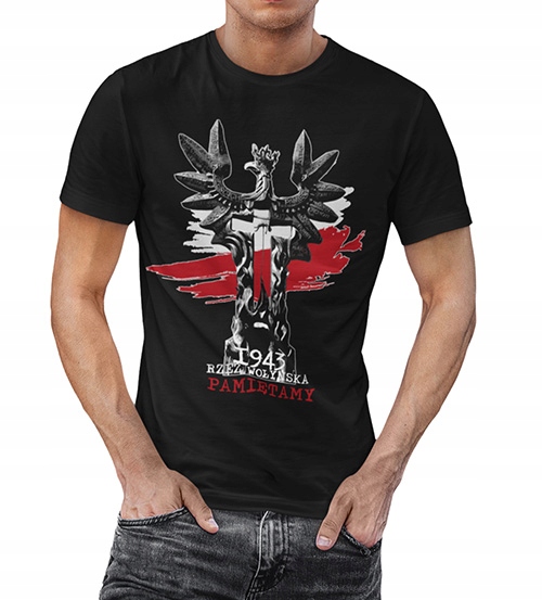 KOSZULKA PATRIOTYCZNI WOŁYŃ PAMIETAMY Marka bez marki