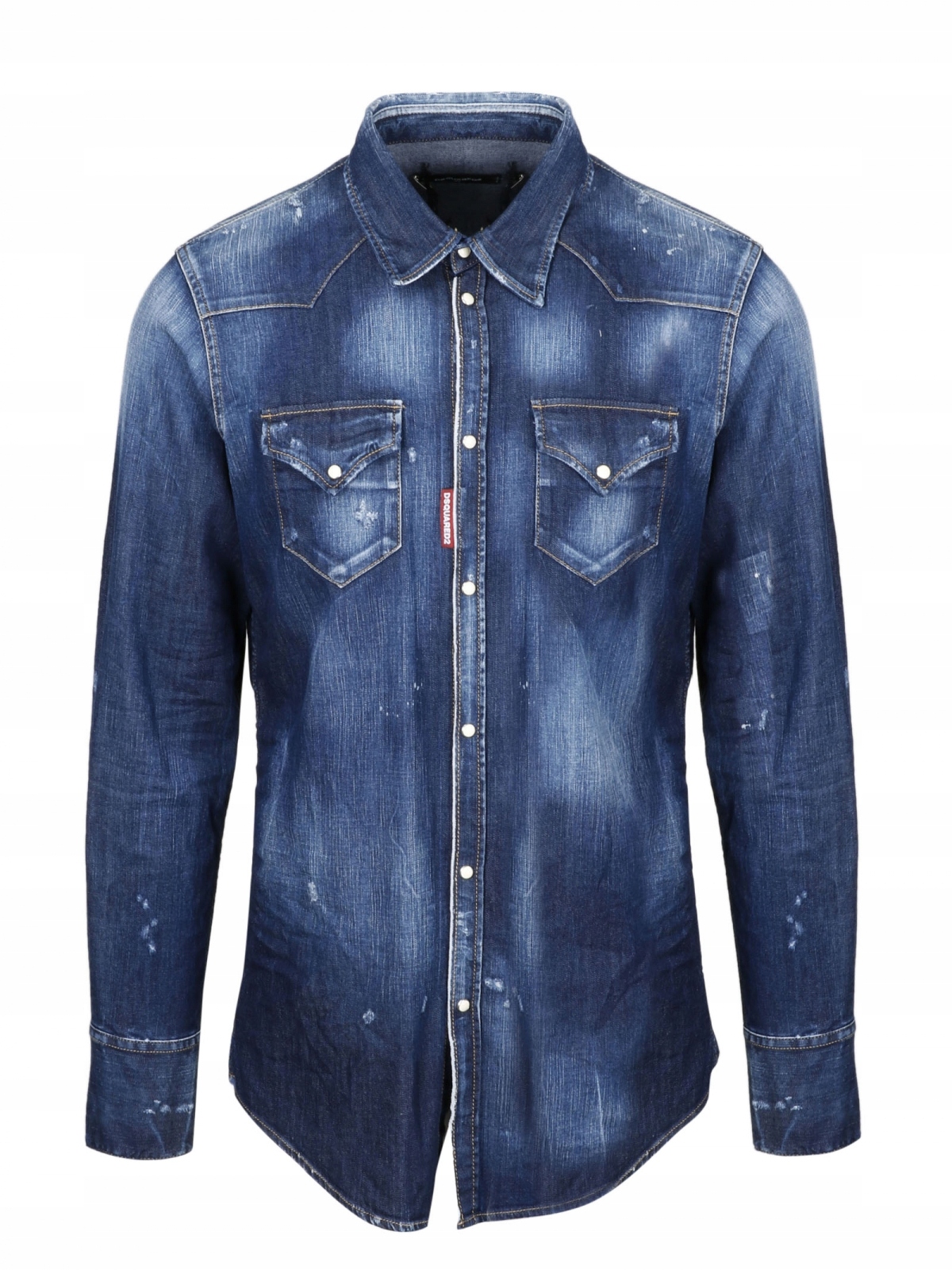DSQUARED2 luksusowa męska koszula denim shirt -40%
