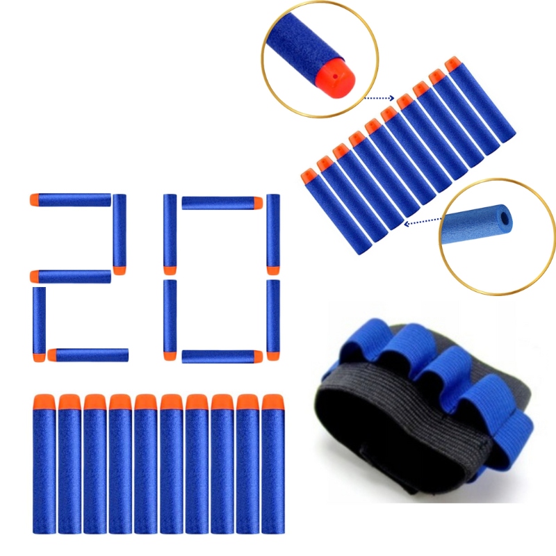 OKULARY OCHRONNE DO NERF + MAGAZYNEK + 20 STRZAŁKI Kod producenta OKULARY OCHRONNE + STRZAŁKI +OPASKA