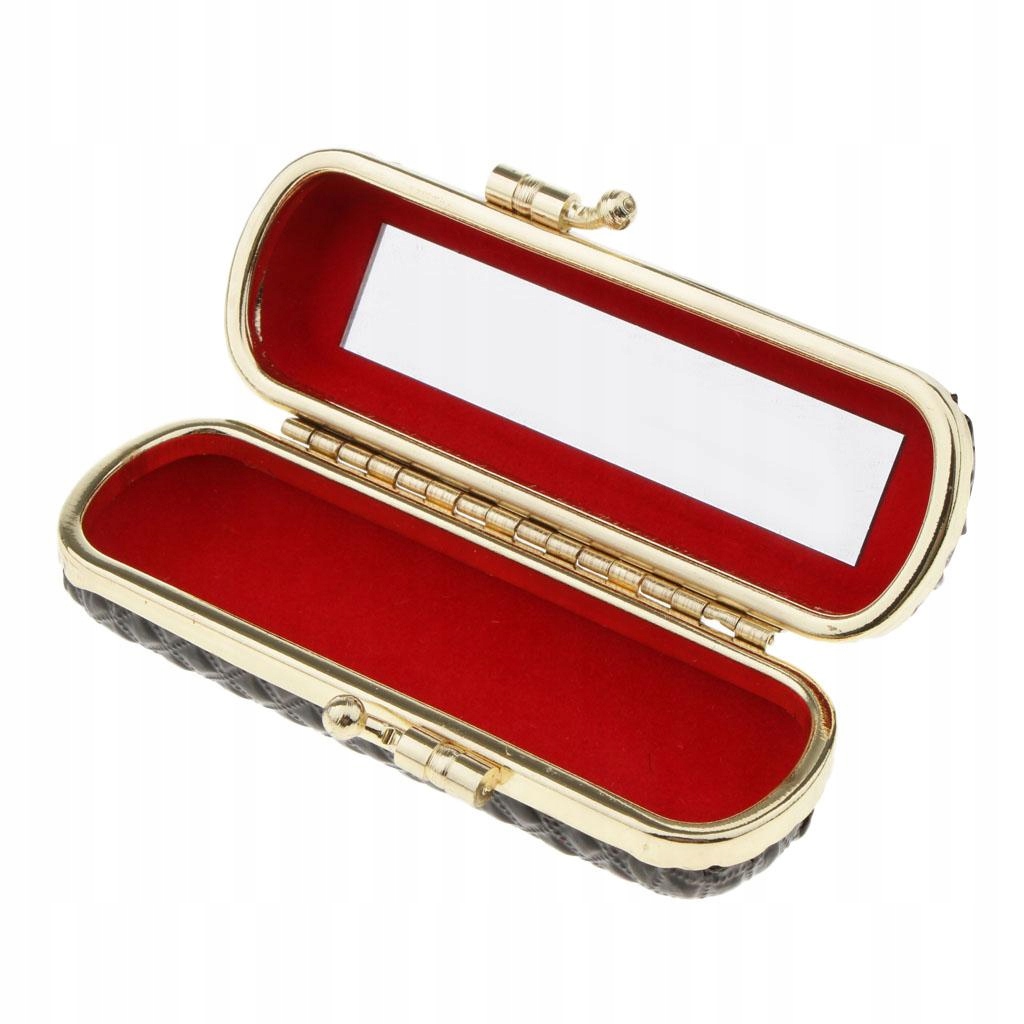 Elegant women's diamond case with handle in Marka bez marki