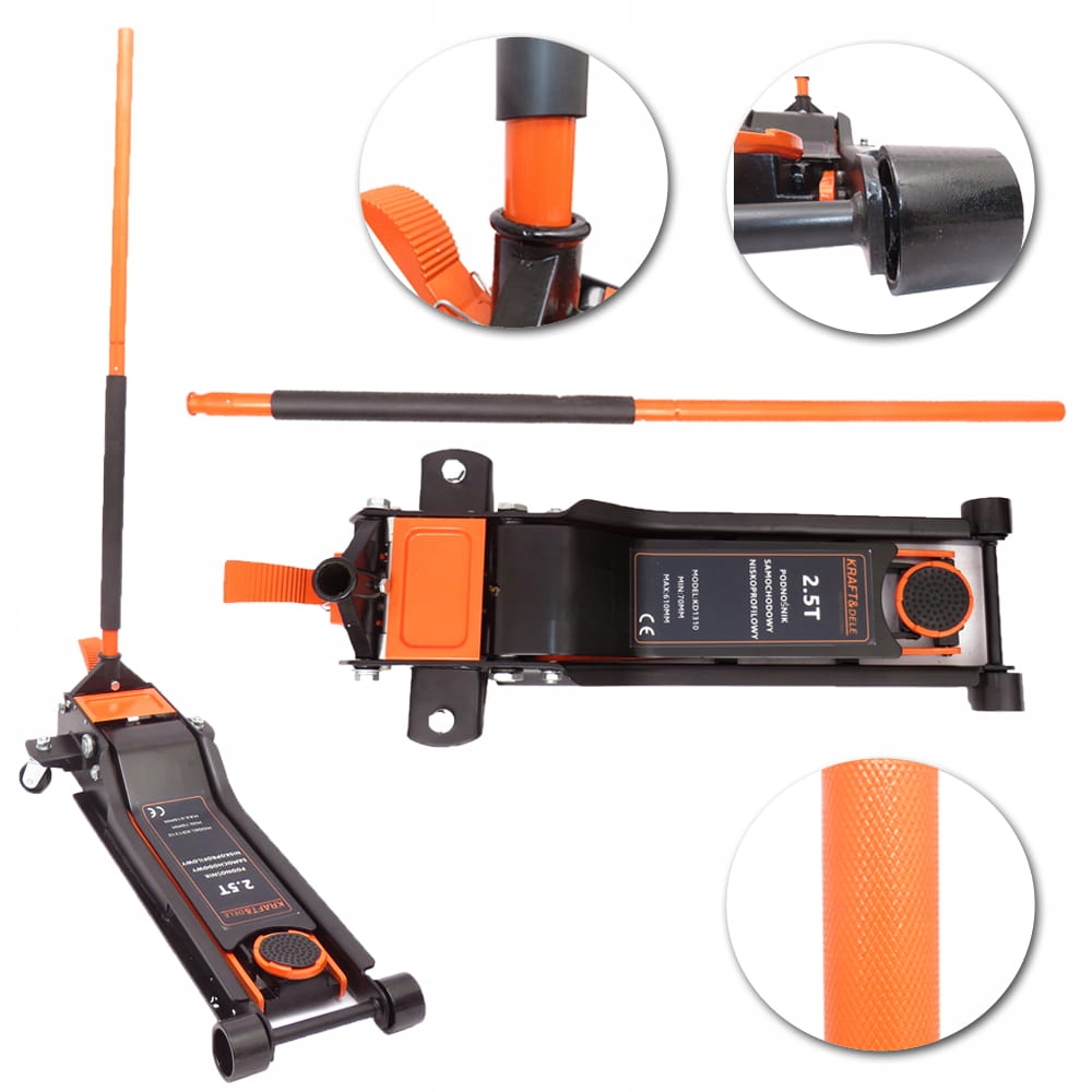 PODNOŚNIK SAMOCHODOWY NISKOPROFILOWY ŻABA 2,5T