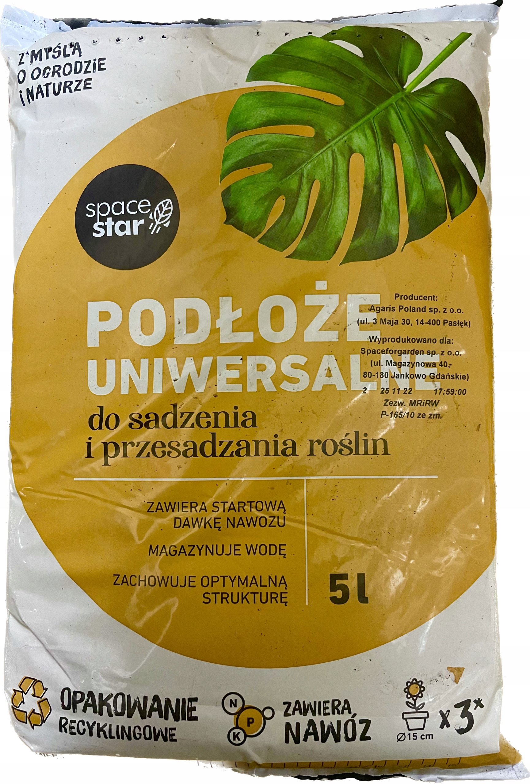 

Podłoże uni 5l Premium