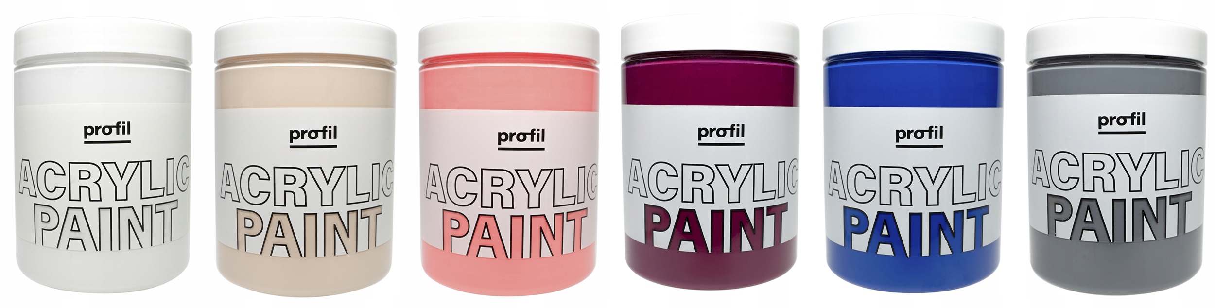 FARBY AKRYLOWE Profil 300ml Produkt PL czerw jasny Marka Profil