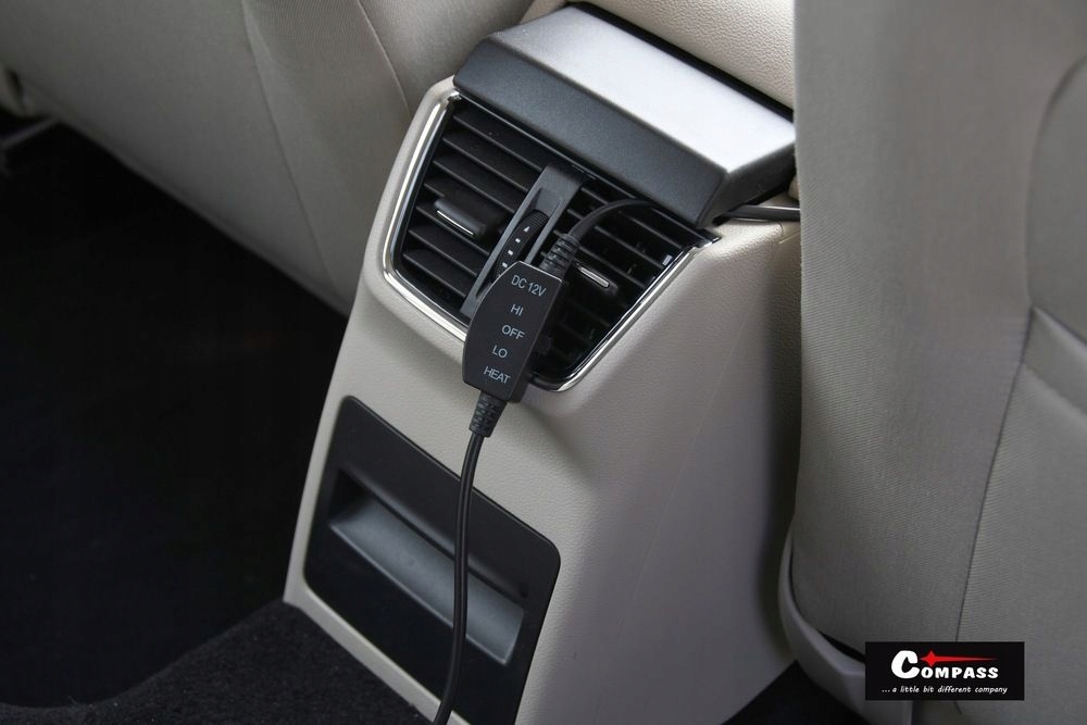 Pokrowiec na fotel z termostatem - 12V TEDDY, tył Marka Compass