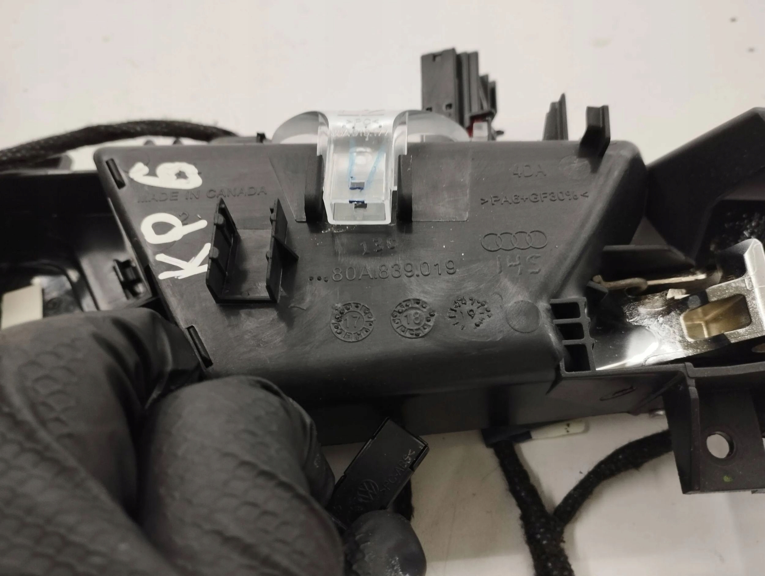 Audi Q5 SQ5 2020 ручка двери внутренняя задние