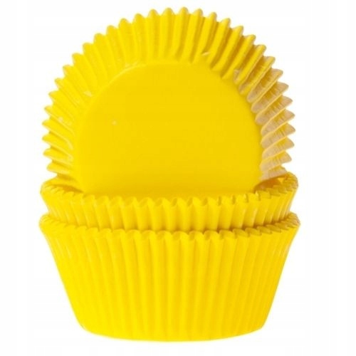 

Papilotki do pieczenia muffinek żółte, 50 szt.