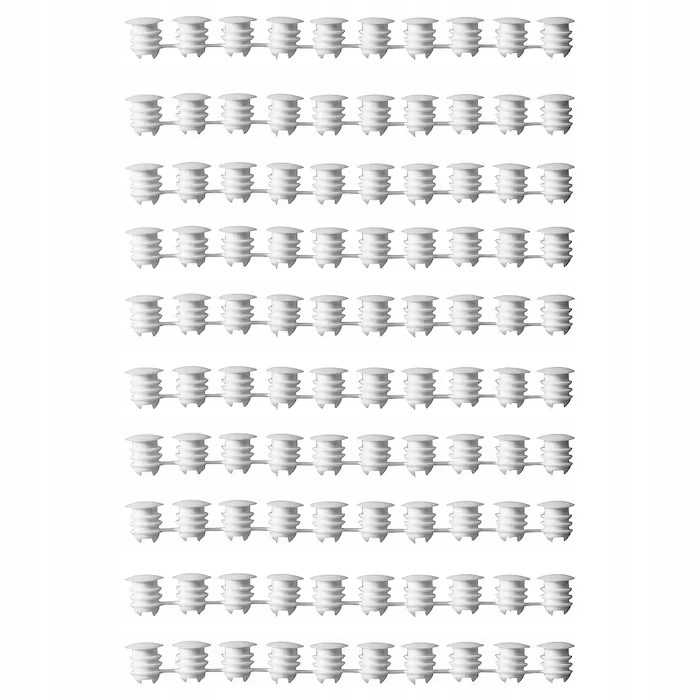 

Ikea zaślepka Variera biały 100szt