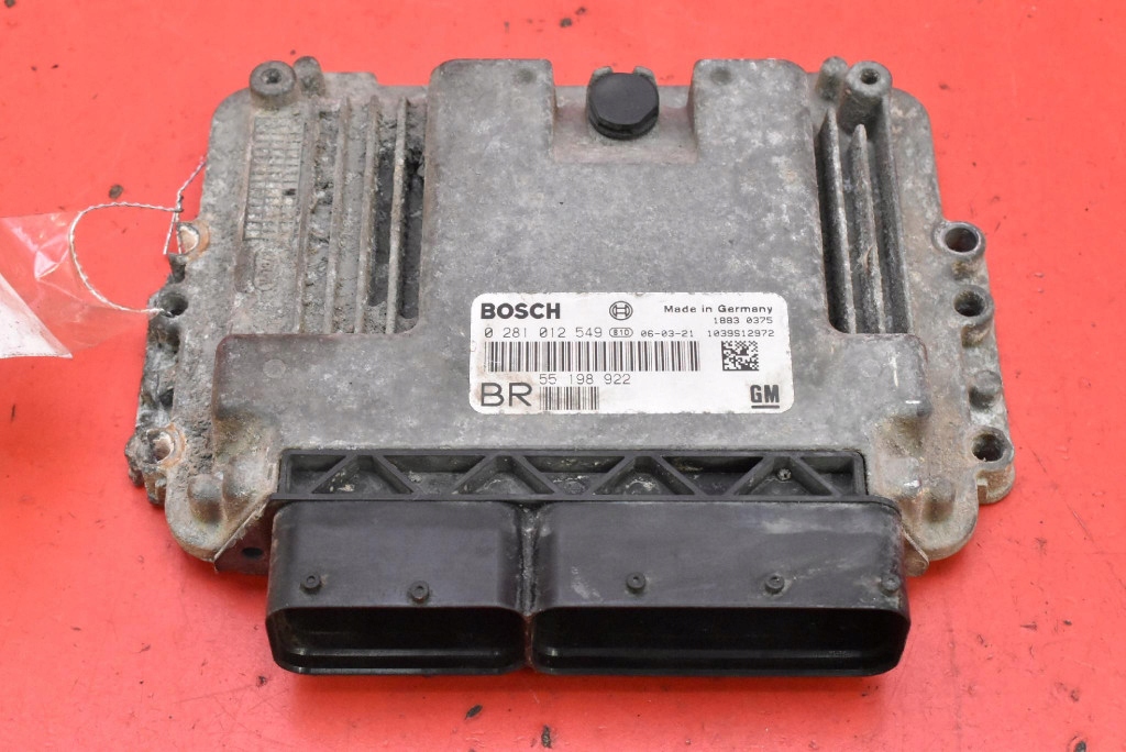 control unit computer of the engine 55198922 OPEL ASTRA 3 III H 1.9 CDTI 100KM 04-07