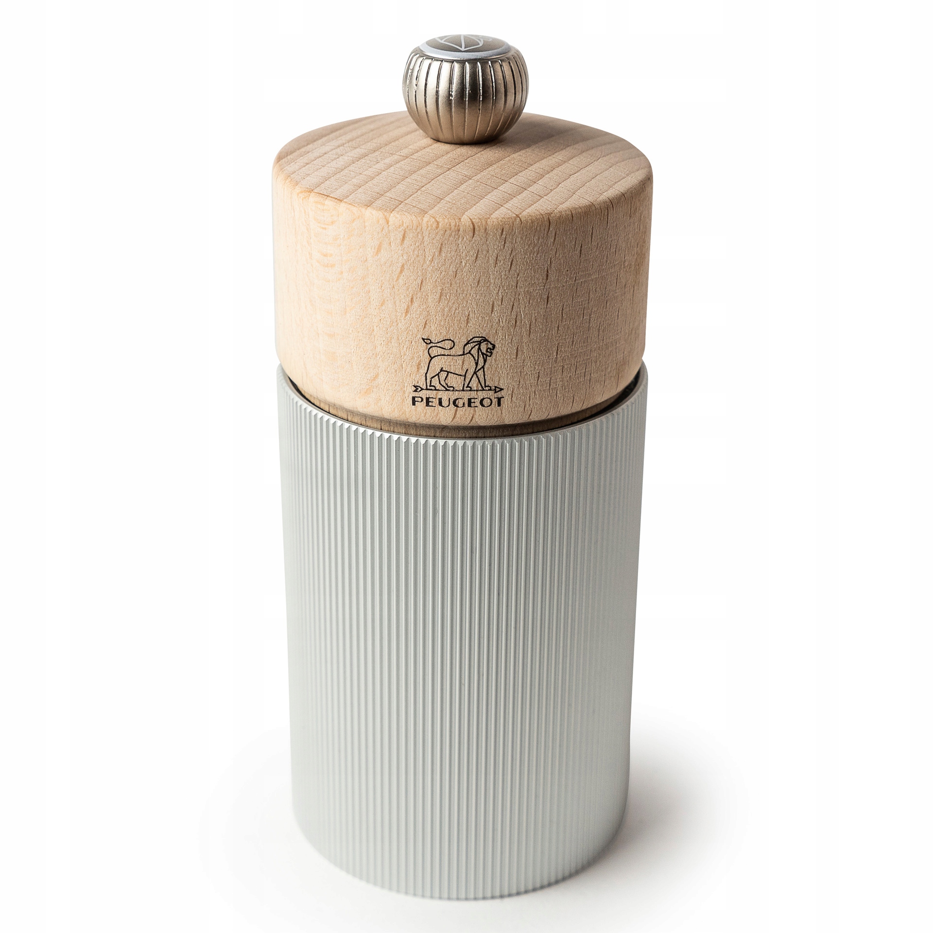 LINE Młynek do soli 12 cm Natural Aluminium / PEUGEOT