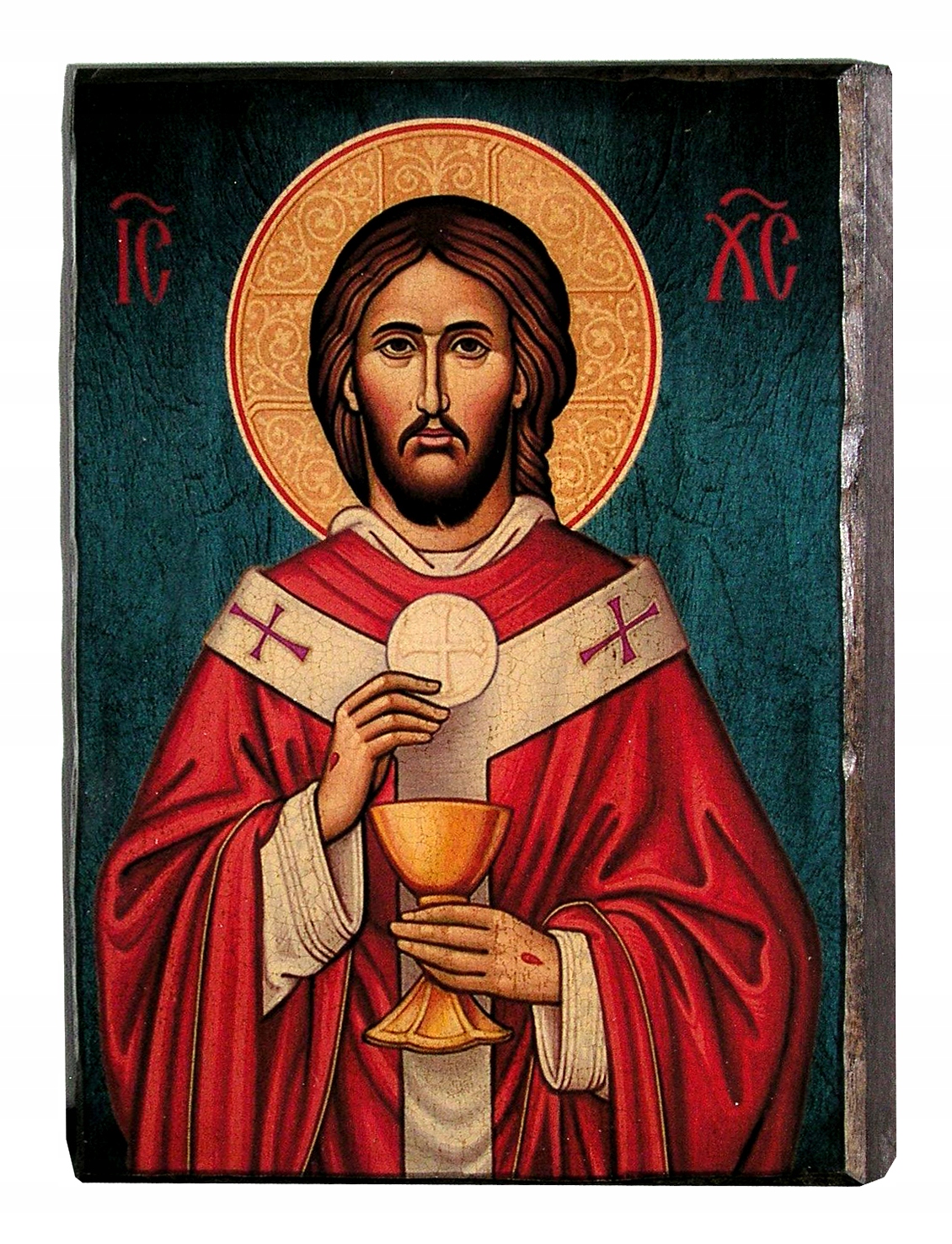 IKONA - KOMUNIA - JEZUS CHRYSTUS NAJWYŻSZY KAPŁAN*