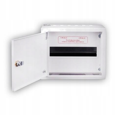 Modulárny nástenný rozvádzač biely 1 x 12-mod Kubiak Rz 2NN