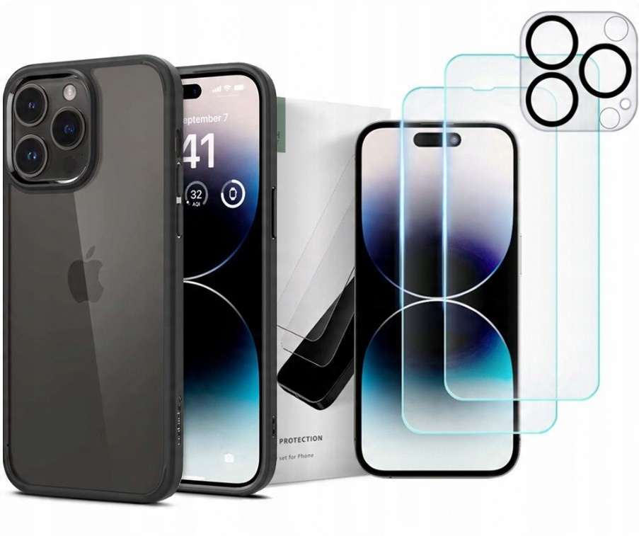 

Spigen Etui Case Na Iphone 14 Pro Max 2x Szkło