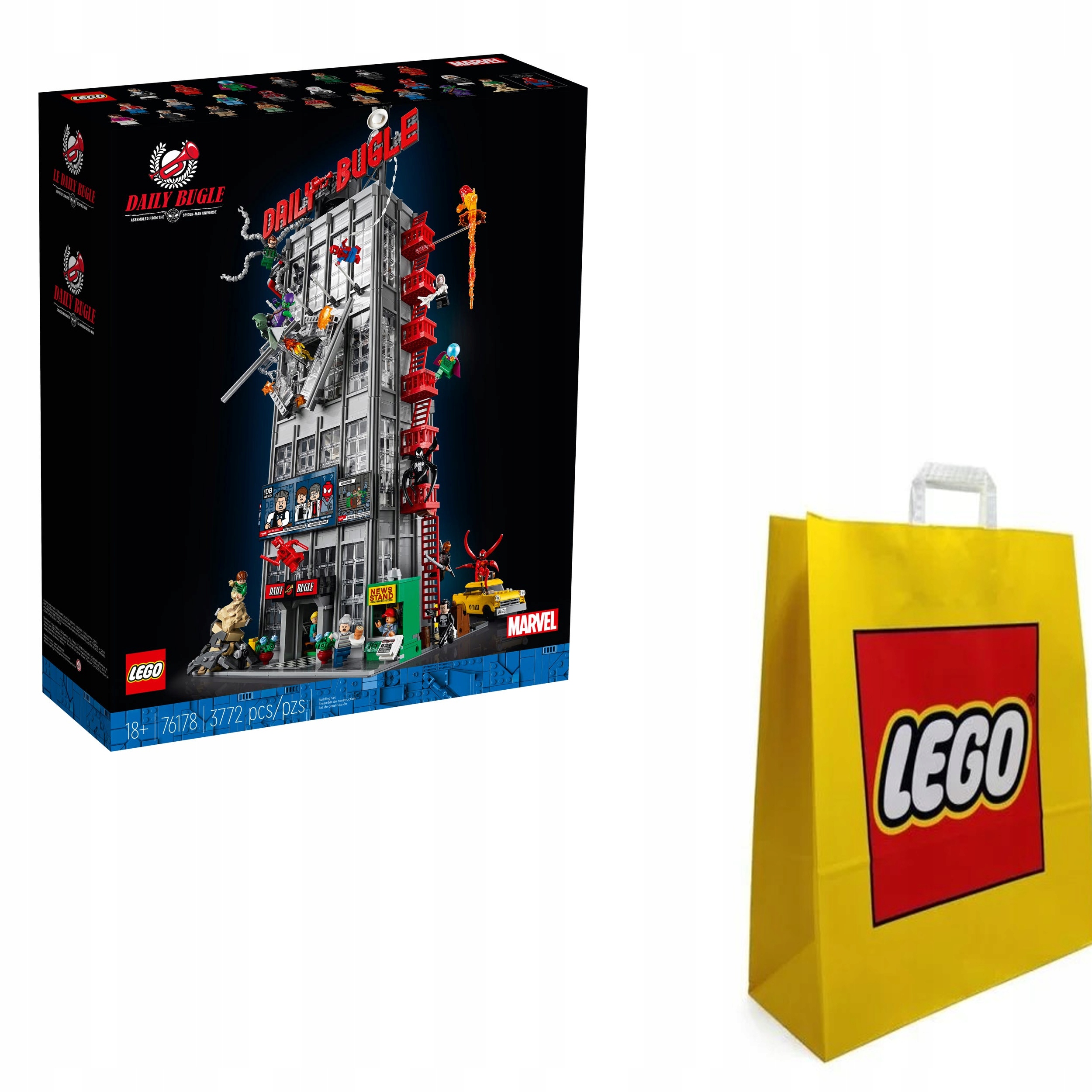 Lego 76178 Marvel Heroes Daily Bugle Nowa torba lego