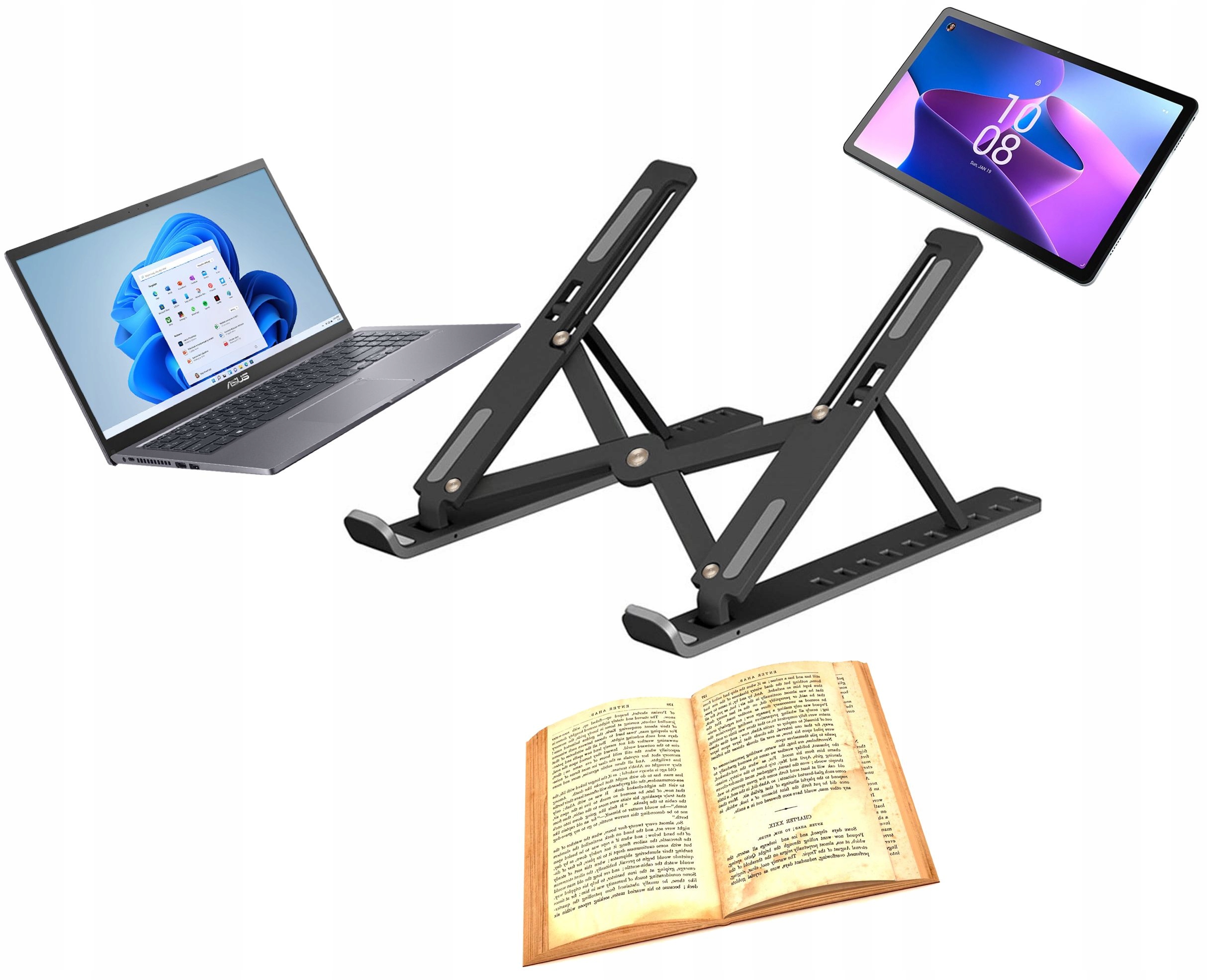 

Podstawka Stojak na Książkę pod Laptop Tablet