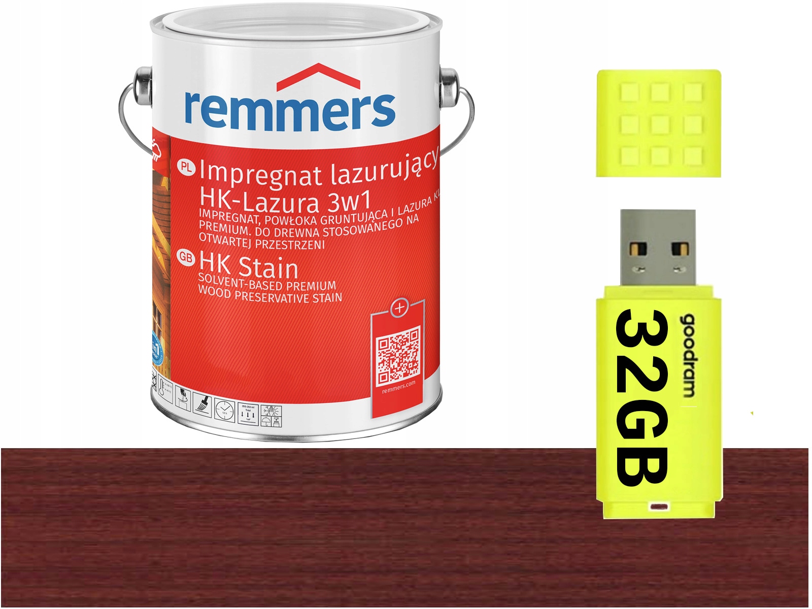 

Remmers HK-Lasur impregnat do drewna 5L Teak