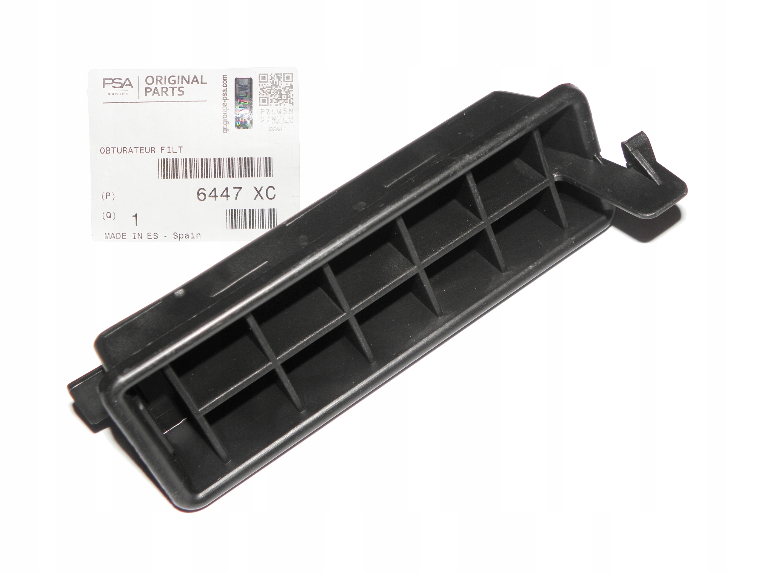 ZASLEPKA FILTRA KABINY BERLINGO PARTNER 08 18 ORYG Part number 6447XC