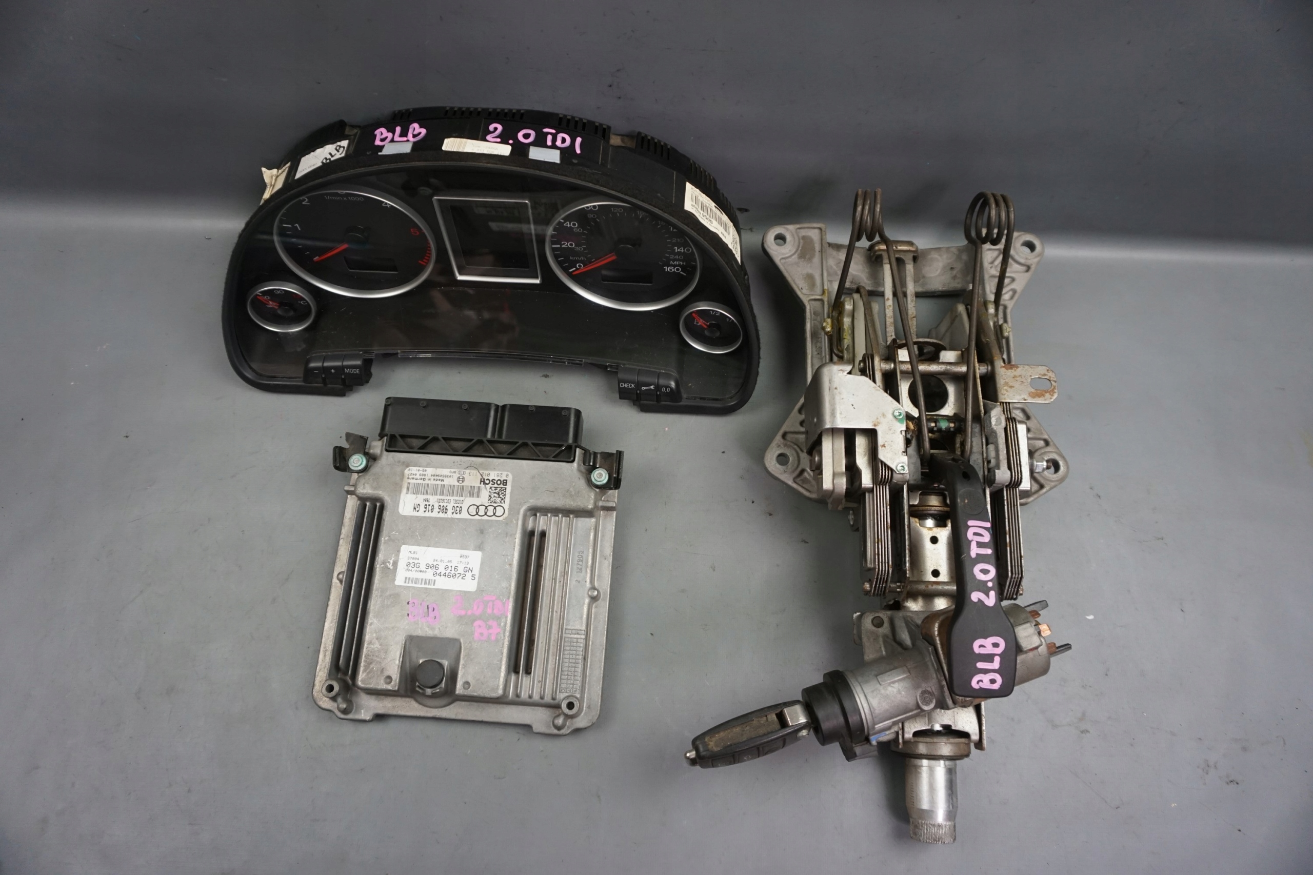 03G906016GN - Audi A4 B7 драйвер ключ запалювання 2.0 TDI BLB