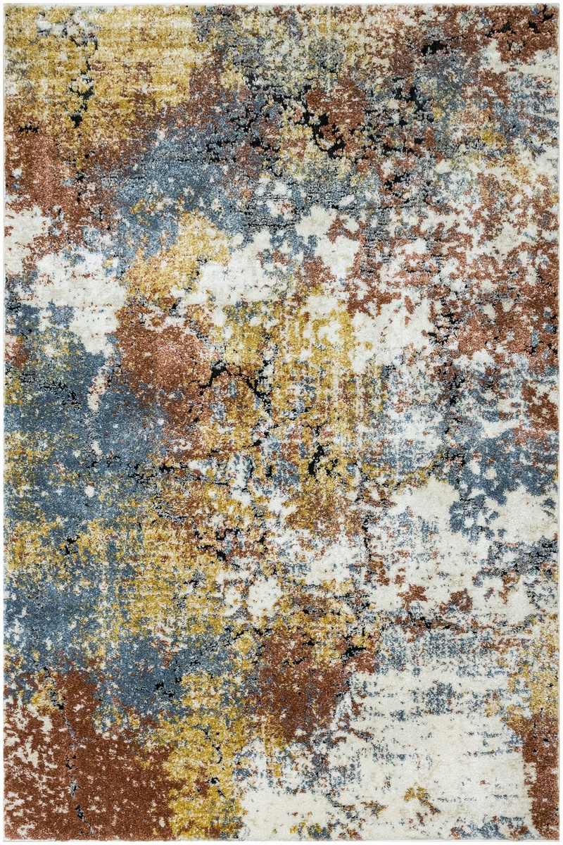 Dywan Shaggy Gruby Miedziany Niebieski Jak Tynk Do Sypialni Bosa 240x330 cm