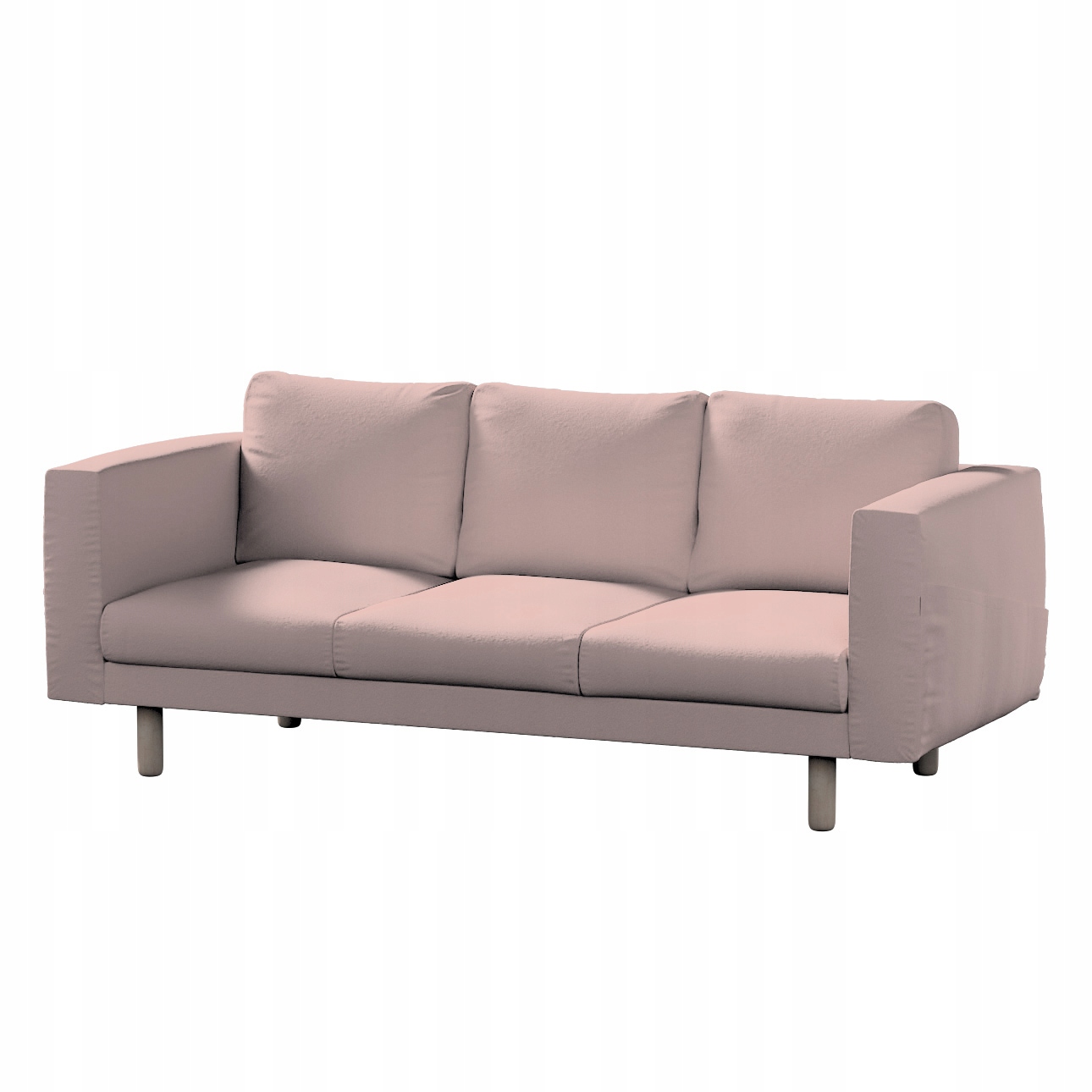 Potah na 3-místnou pohovku Norsborg Ikea růžová bukla
