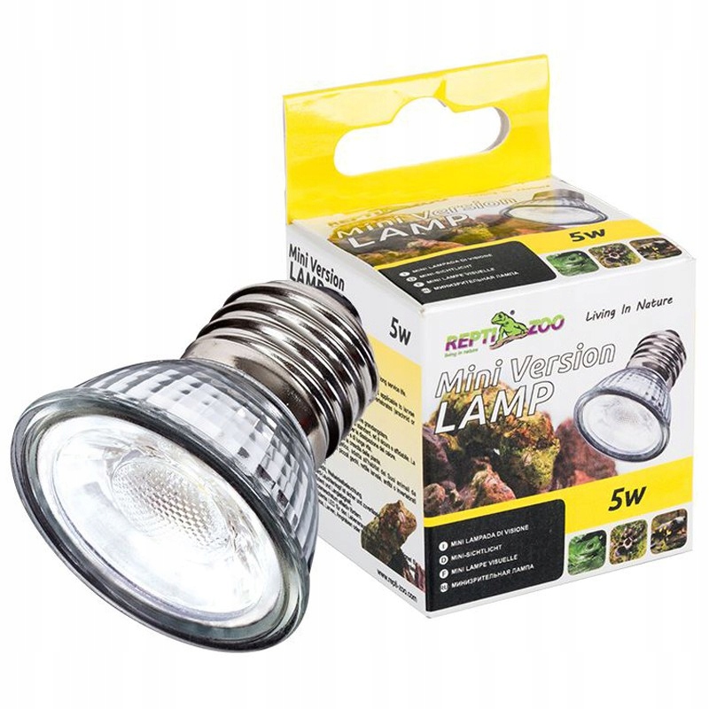 Mini Žárovka Led Osvětlení Pro Tropické Terárium 5W E27 Pro Plazy