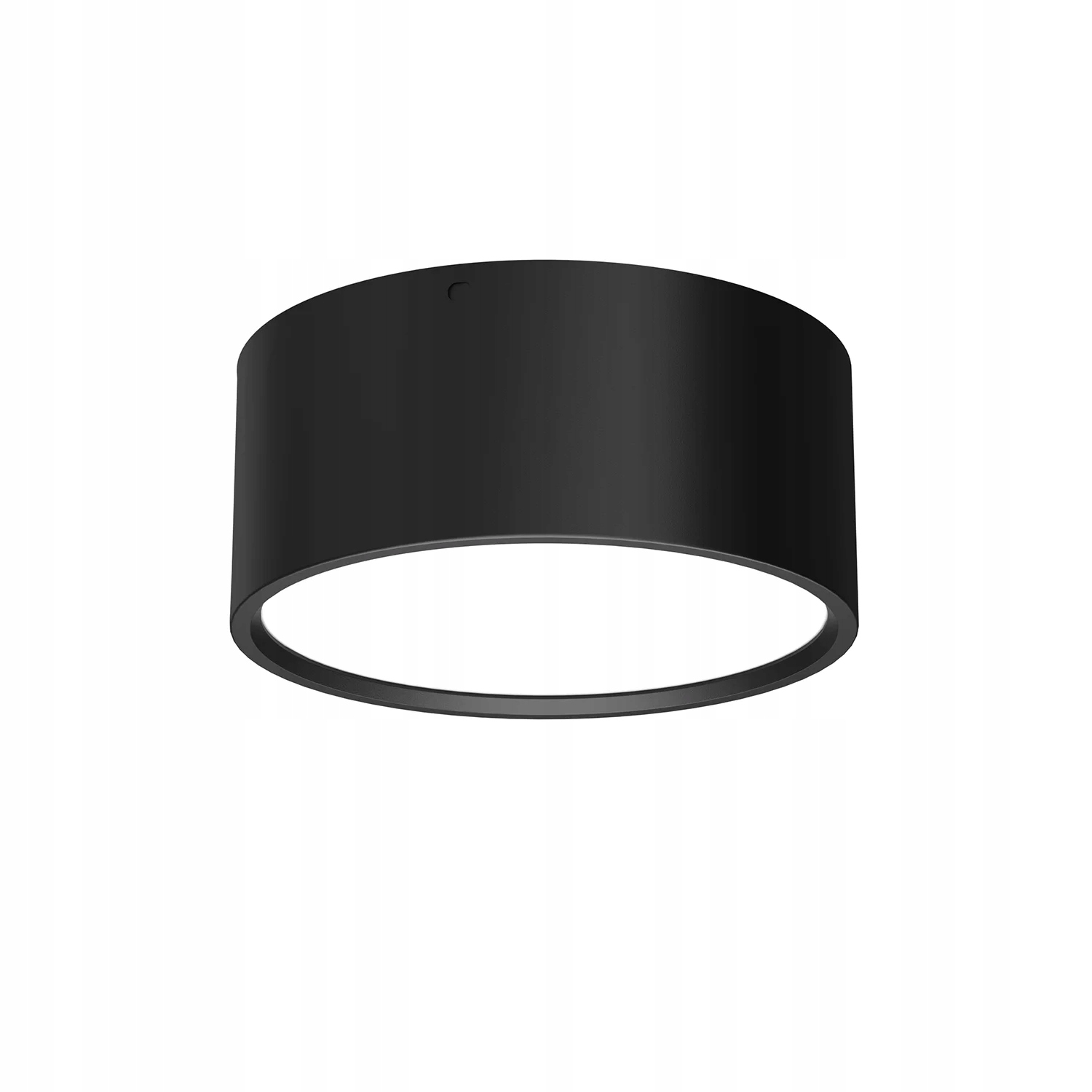 Stropní bodové Led svítidlo černé kulaté 13 cm 4000K spot Luminex