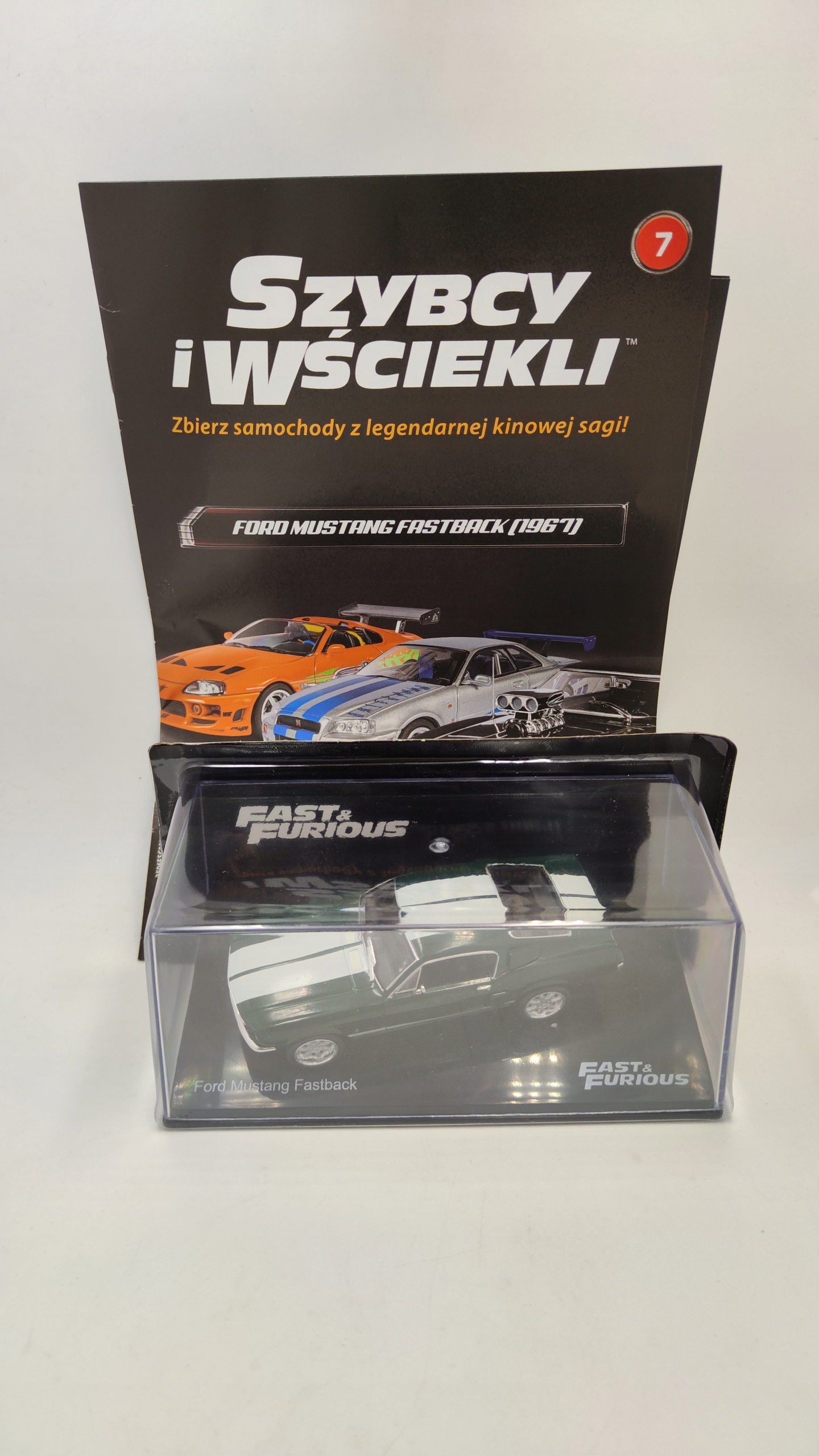 Rychle a zběsile Ford Mustang Fastback 1967 1:43 Deagostini #7