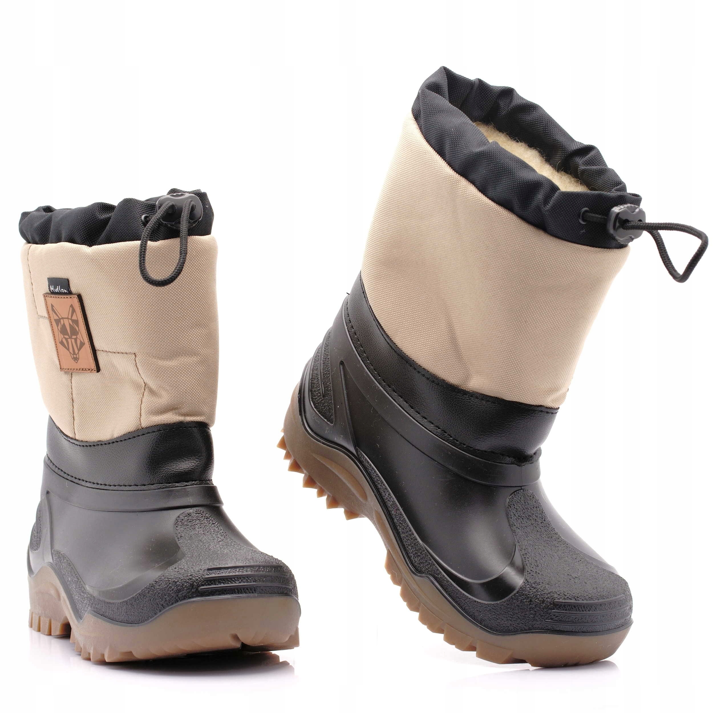 MUFLON RENBUT ŚNIEGOWCE BUTY ZIMOWE WEŁNA 31/32 Kod producenta 32-468_0062