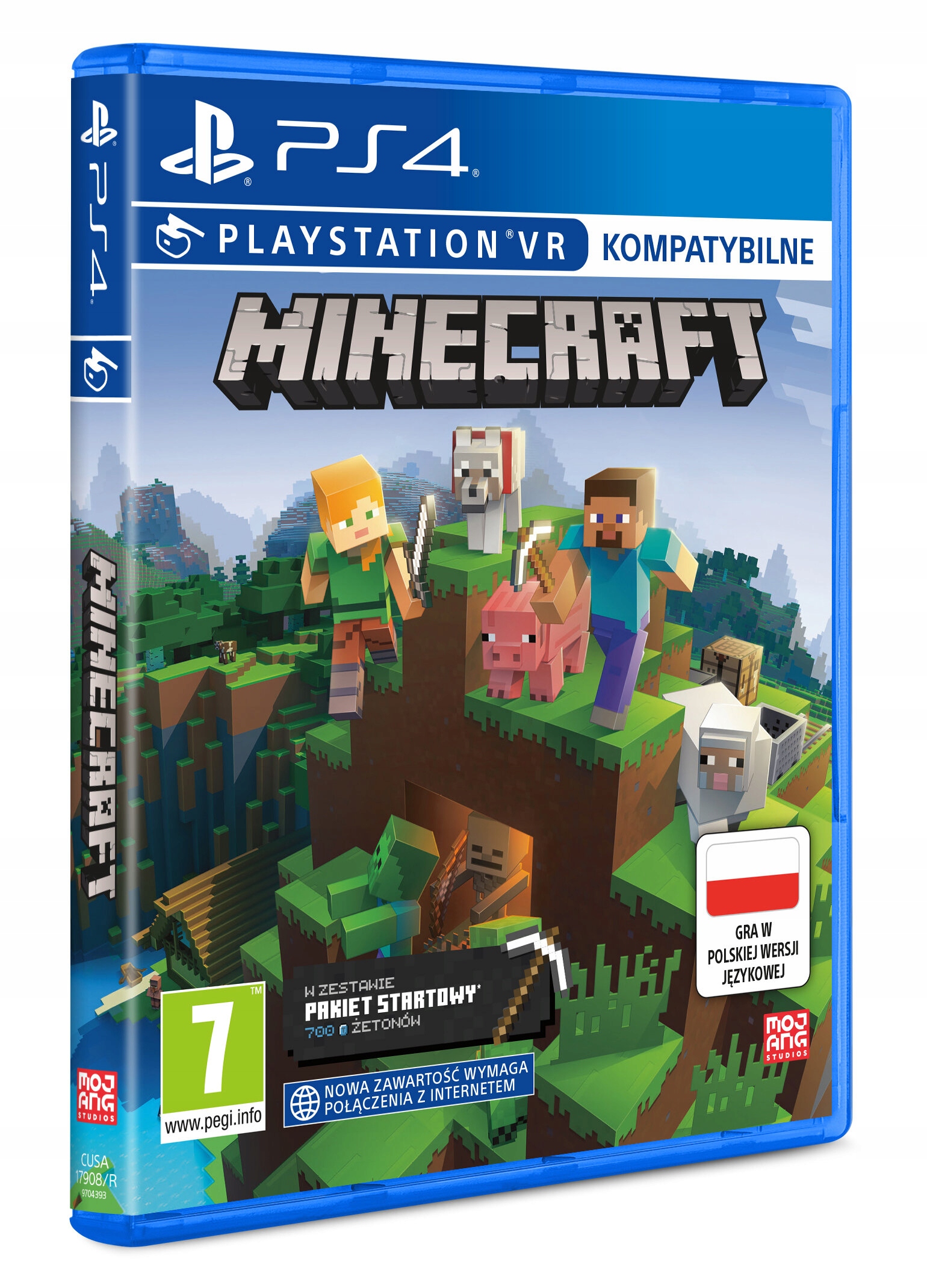 Minecrsft Starter Collection Refresh Gra PS4 Tytuł Minecraft Starter Collection Refresh PL