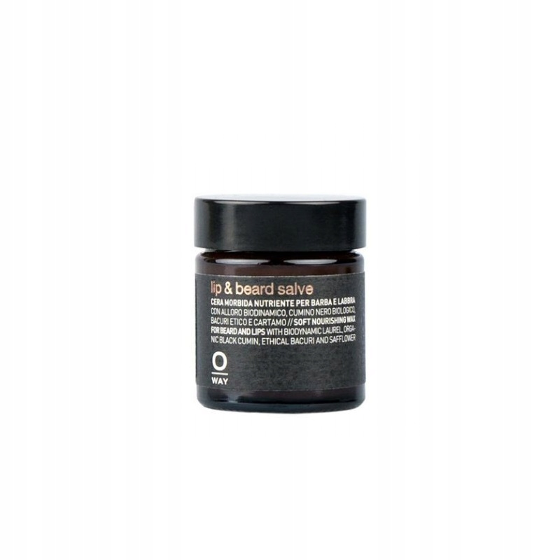Oway Lip & Beard Salve vyživující vosk 30 ml pro péči o vousy a rty