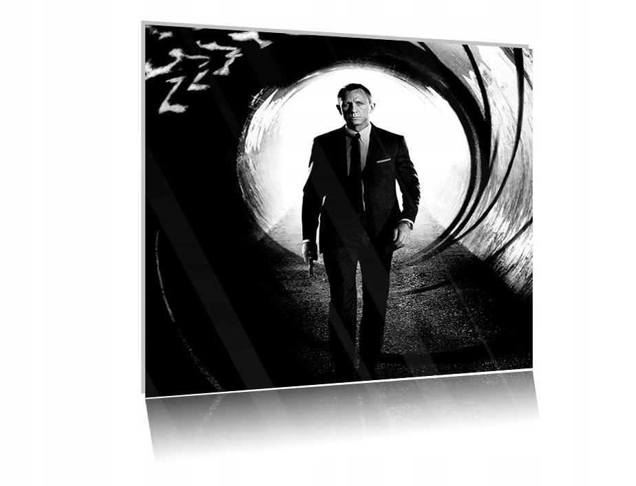 

Obraz szklany na szkle James Bond 01 30x30