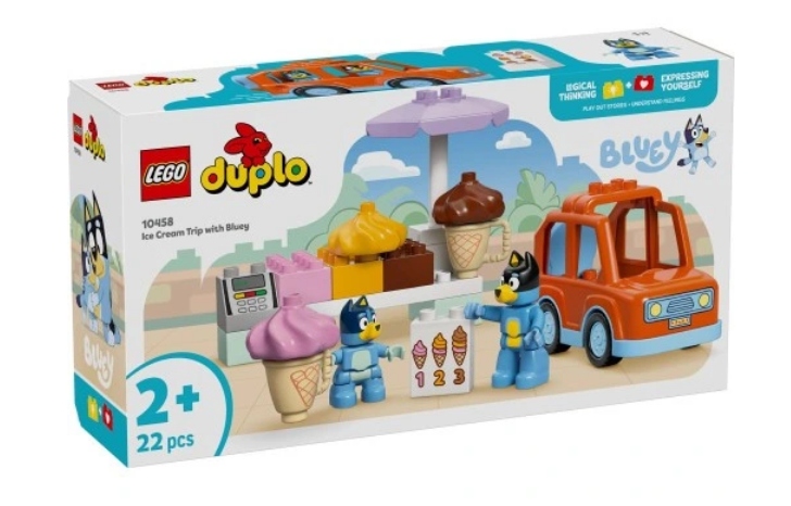 Lego 10458 Duplo Bluey – Výprava Za Modrou Zmrzlinou