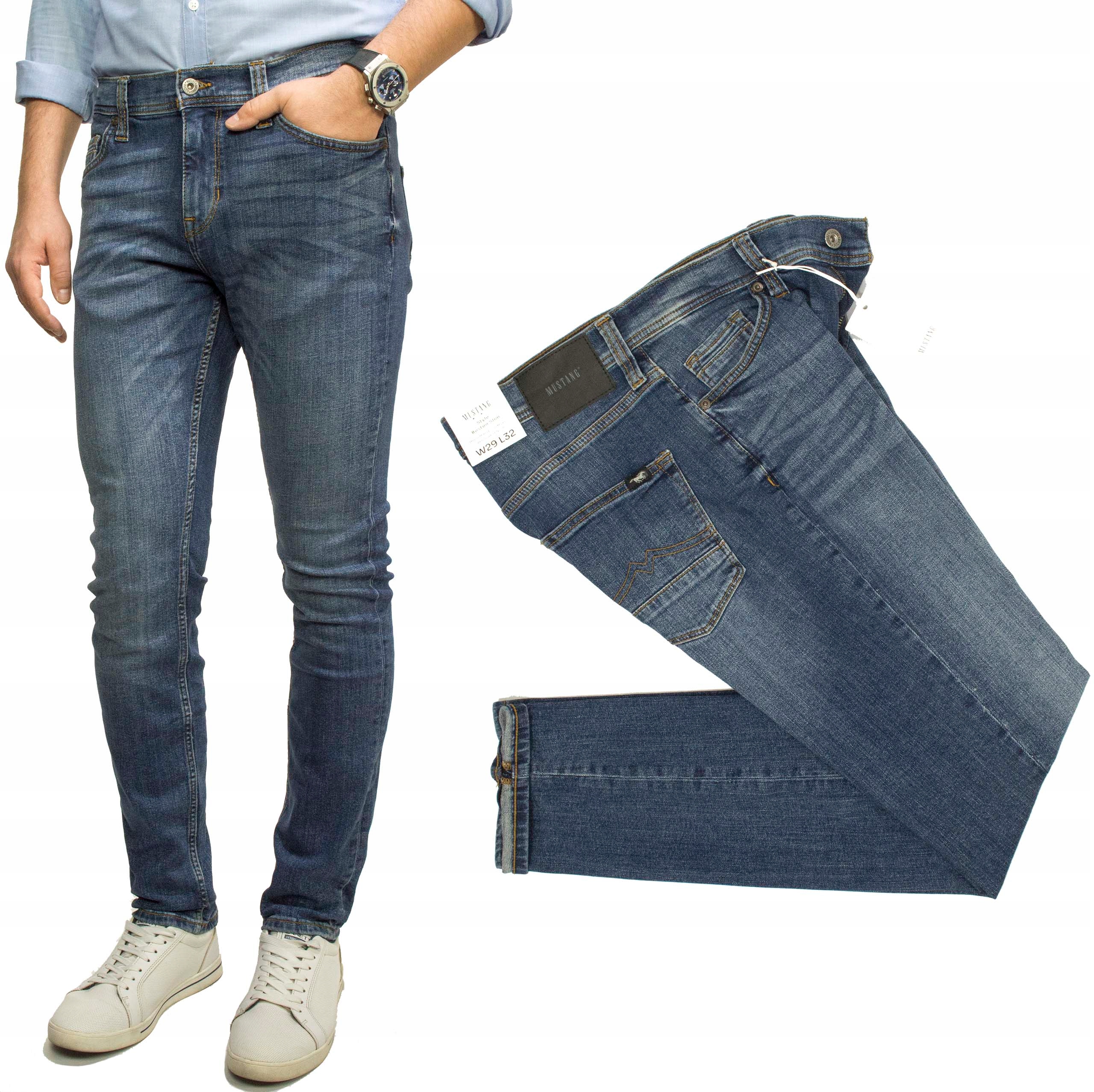 Mustang Boston Slim 883 pánské džínové kalhoty W38 L32