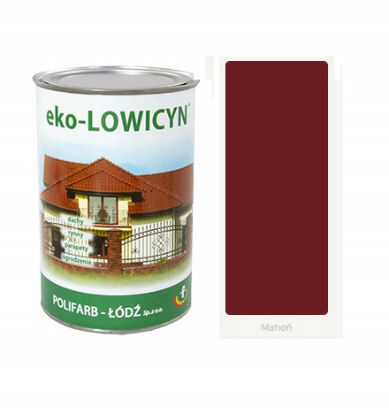 

eko Lowicyn Farba dach ocynk Mahoń 10L