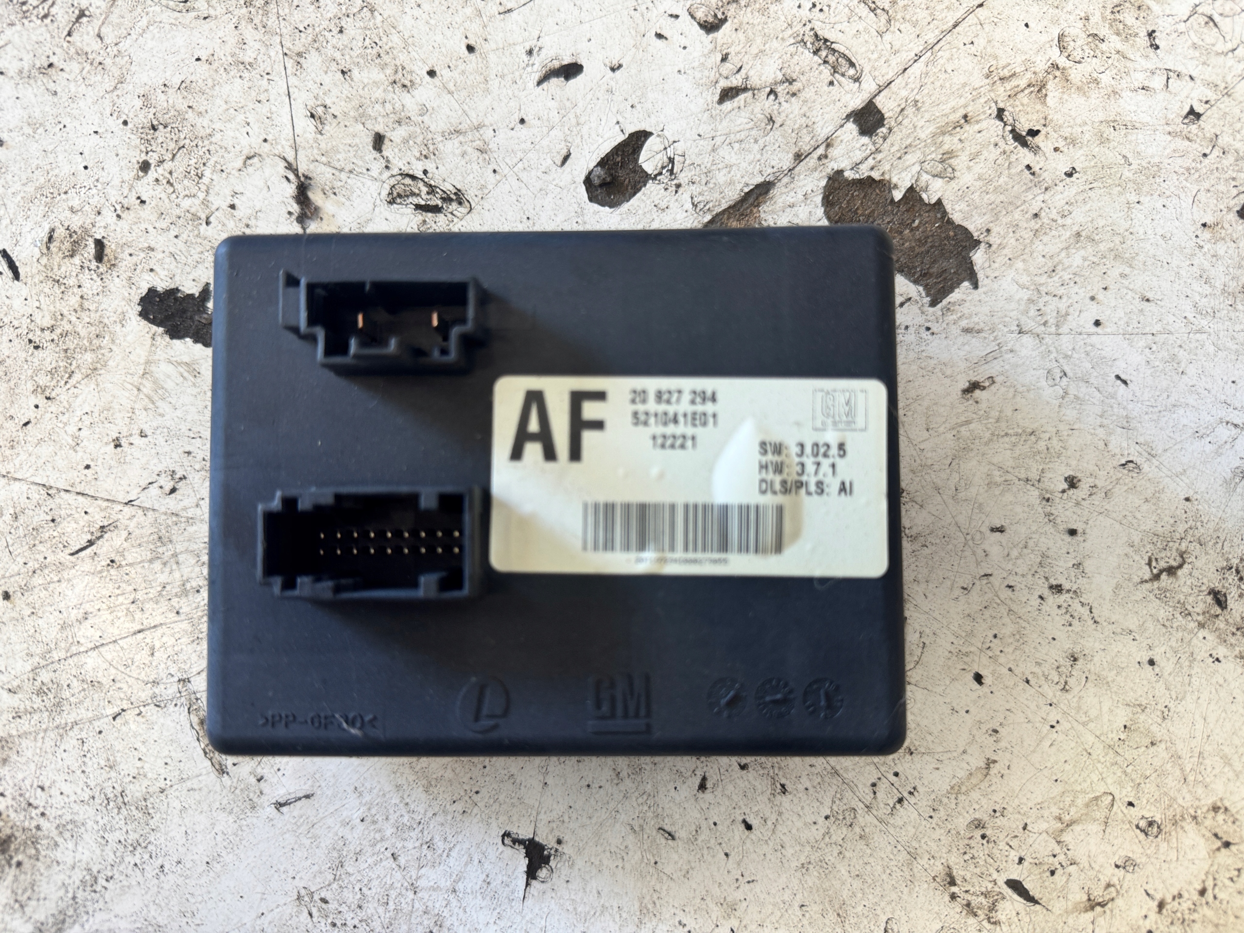 OPEL INSIGNIA A modulo luci fanali HAKA 20827294 AF