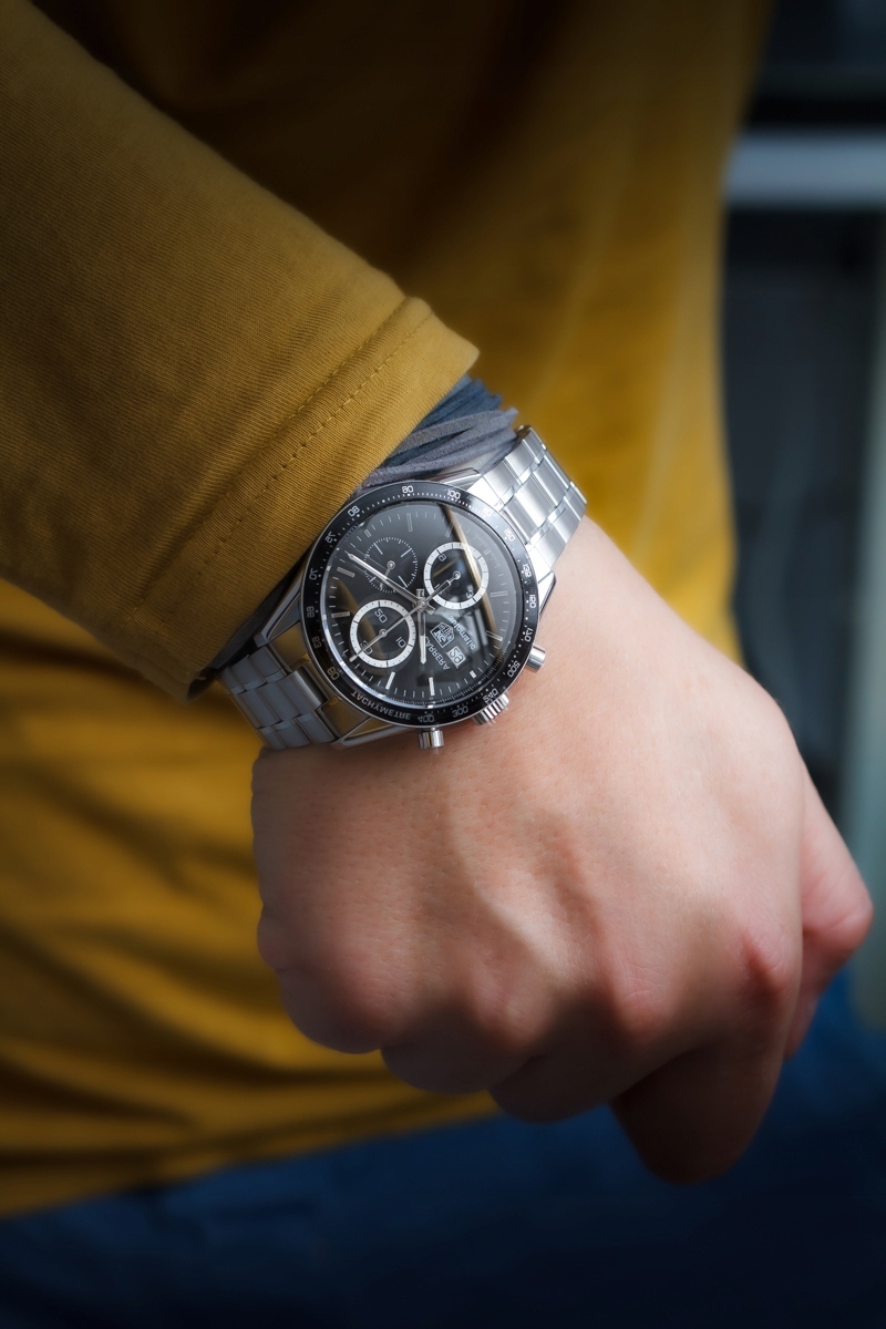 TAG HEUER CARRERA CHRONO CV2010-2 41MM+ PASEK+ZAPIĘCIE//ETUI