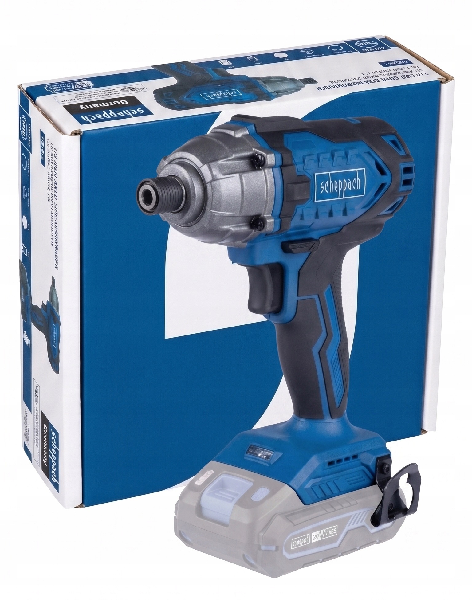 Příklepový šroubovák C-ID180-X 20V Ixes Scheppach