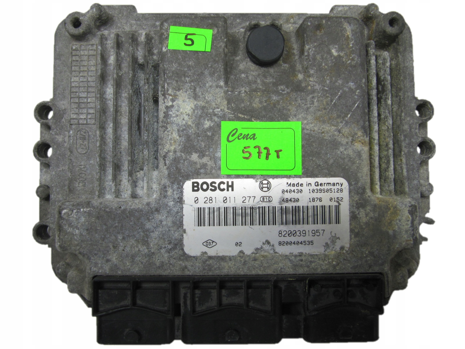 RENAULT MASTER 3.0 DCI STEROWNIK 0281011277