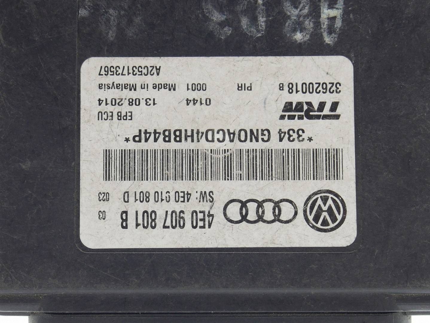 modul bedienteil elektrische parkbremse AUDI A8 D3 4E 4E0907801B
