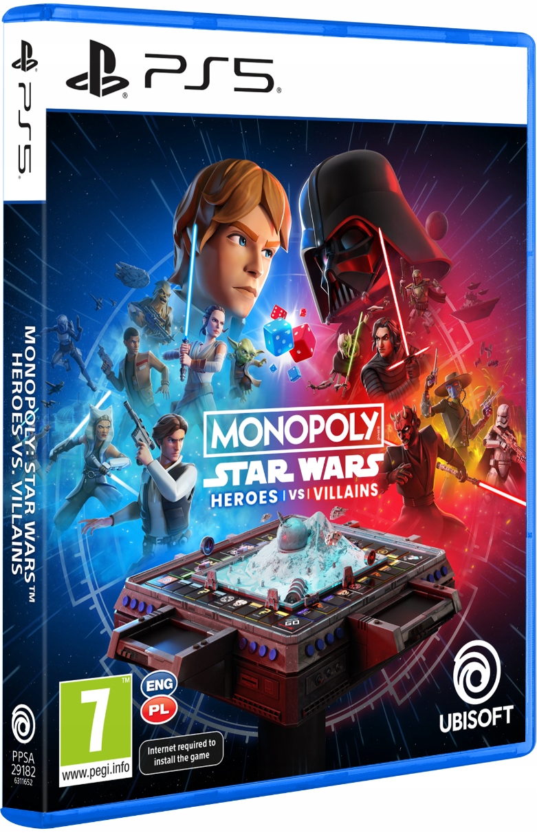 Monopoly Star Wars Heroes vs Villains Pl Bonus PlayStation 5