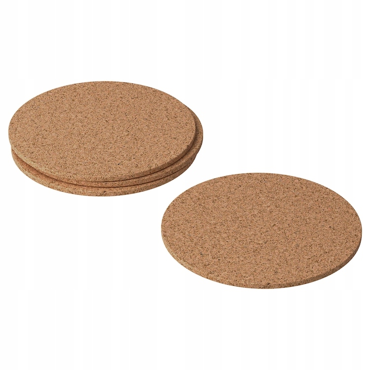 

Ikea Avskild Podkładka pod szklankę korek 10cm 4sz