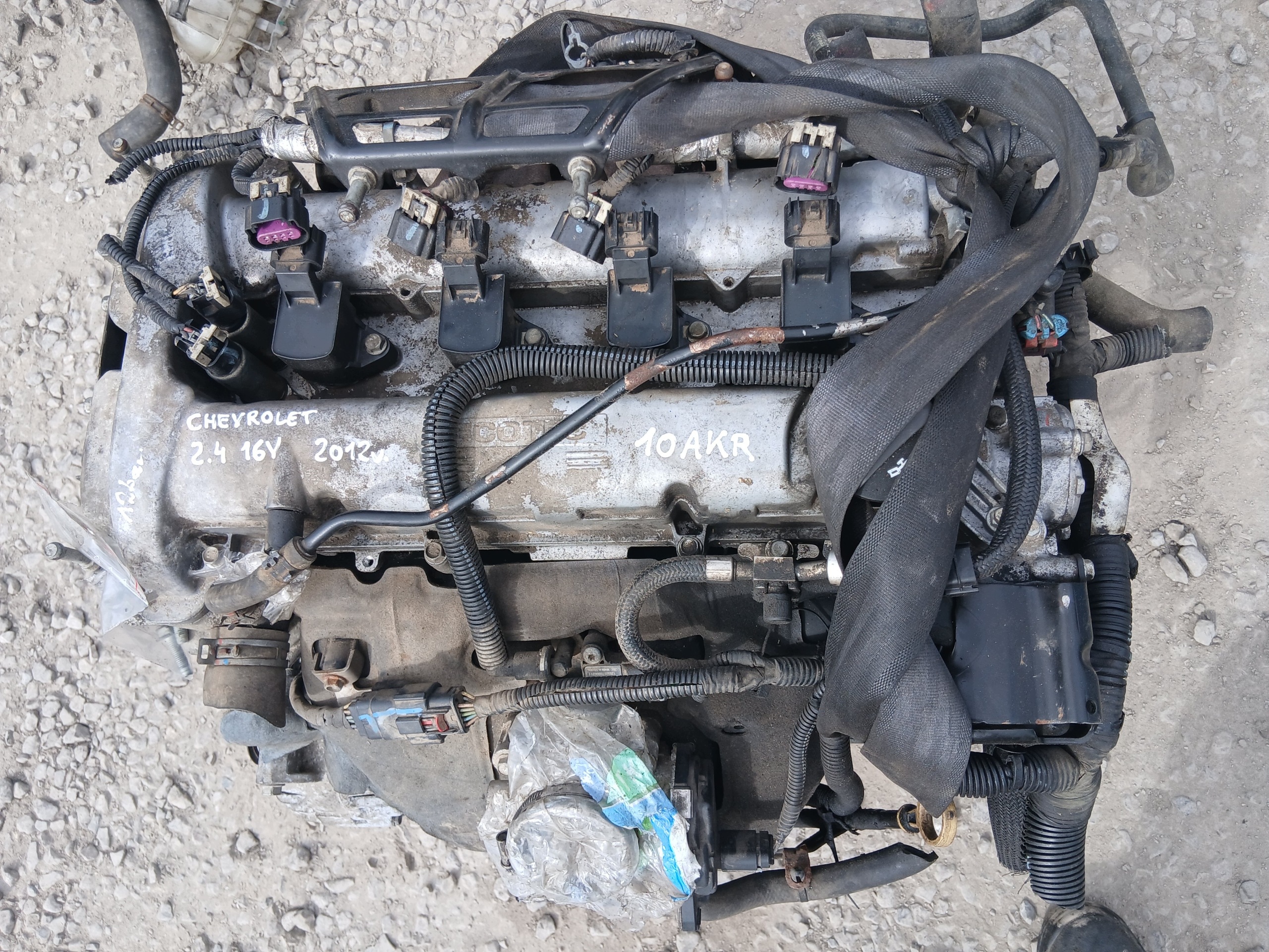CHEVROLET CAPTIVA 2.4 16V 2012 10AKR engine complete KPL 177 TYS KM