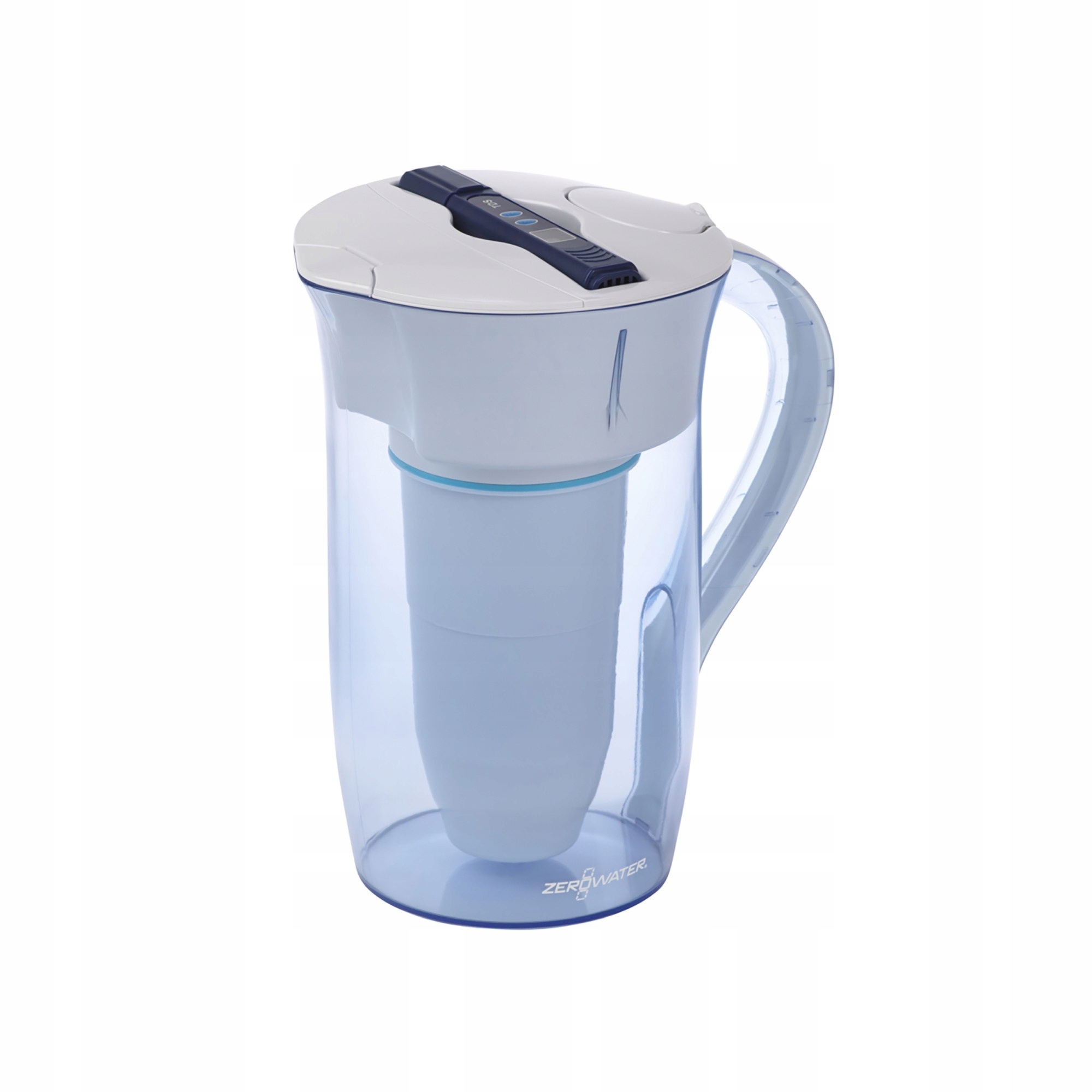 Zero Water Dzbanek Filtrujący Okrągły Pojemność 2,4 L Biały 2,4 L