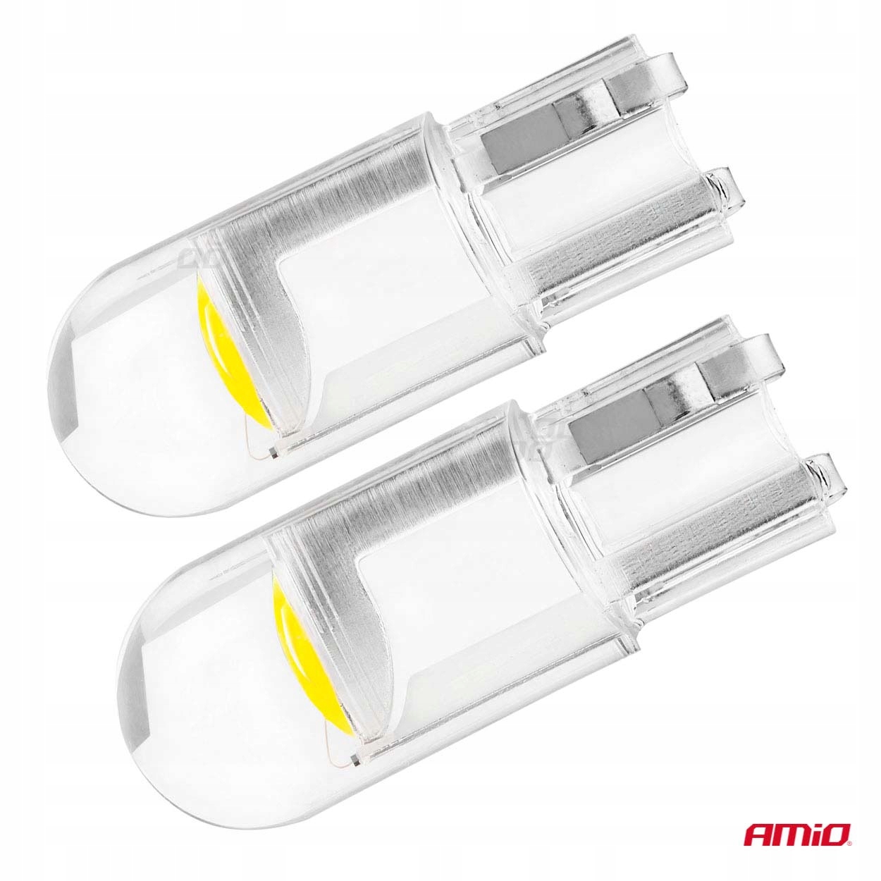 2x ŻARÓWKI LED W5W T10 W3W R10 COB 12V KRYSTALICZNA SFERYCZNA 360' Model 02645