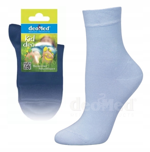 

Skarpetki dziecięce DeoMed Kid Deo 30-32 Błękitne
