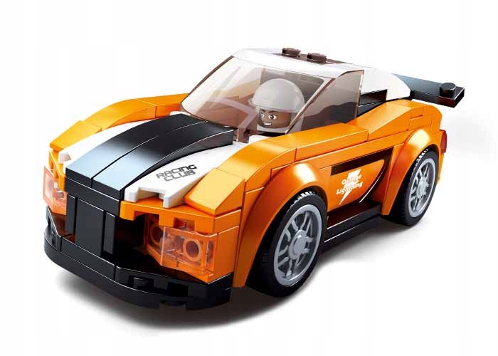 

Klocki Car Club Wyścigówka Bolid 140EL. Komp.z Leg