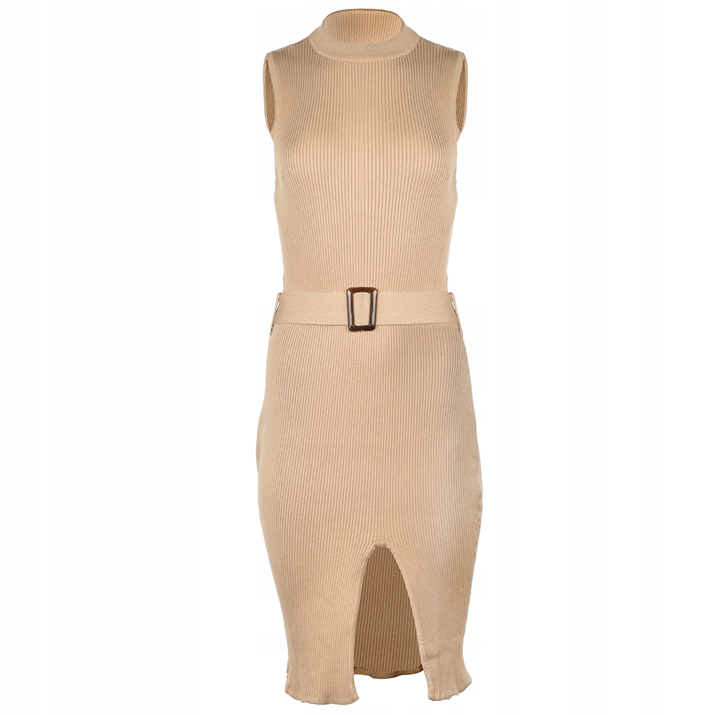 Šaty Guess Alice Belted Q2OR11 Z0616 Béžová