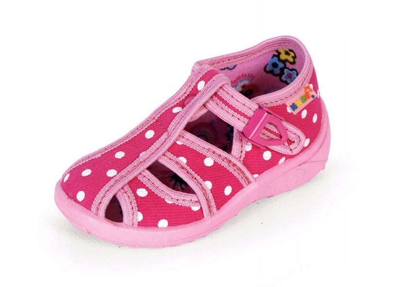 SANDAŁY kapcie NAZO przewiewne na zapinkę 21